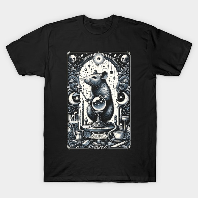 Rodent Regality Rat Full T-Shirts for Majestic Fashion T-Shirt by Smoking Robot